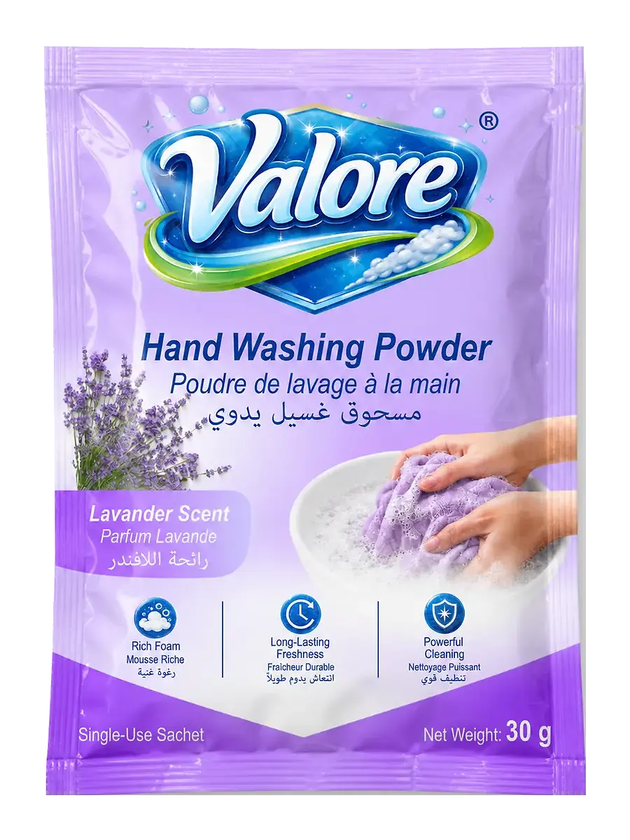 Valore 30 g hand washing powder sachets